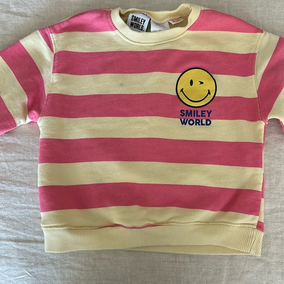 Zara Smiley World Happy Collection Sweatshirt - Picture 5 of 10